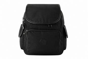 Kipling Rugzak Zwart, Verzenden, Zo goed als nieuw, Zwart