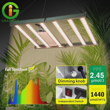 Full Spectrum LED Groeilamp 120W/200W/320W met UV & IR - Ona, Verzenden, Nieuw