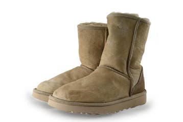 Ugg Enkellaarzen in maat 40 Beige, Verzenden, Beige, Lage of Enkellaarzen, Gedragen