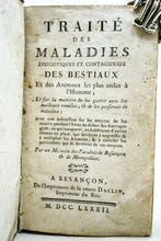 Anonyme - Traité des maladies épizootiques et contagieuses