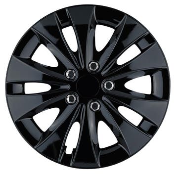 Wieldoppen  Storm X Zwart 13 inch, Auto diversen, Wieldoppen, Verzenden, Nieuw