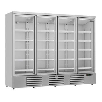 Koelkast 4 Glasdeuren 2025L JDE-2025R, Zakelijke goederen, Horeca | Keukenapparatuur, Nieuw in verpakking, Koelen en Vriezen