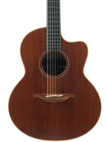 Lowden F35C Cocobolo Redwood 2014 (Instrument), Ophalen of Verzenden, Zo goed als nieuw, Western- of Steelstringgitaar