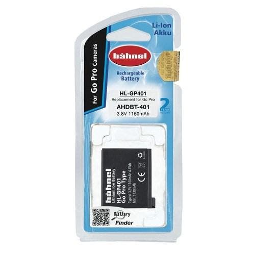 Hähnel Accu voor GoPro Hero 4 (Nieuw), Audio, Tv en Foto, Fotografie | Fotostudio en Toebehoren, Nieuw, Verzenden