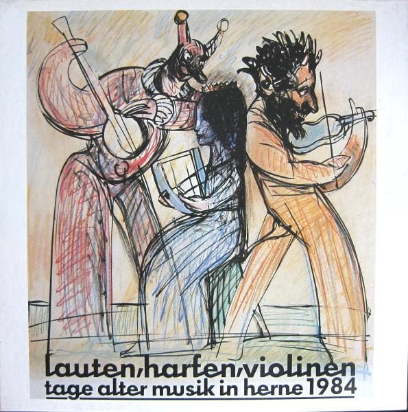 lp box - Various - Tage Alter Musik In Herne 1984. Lauten..., Cd's en Dvd's, Vinyl | Klassiek, Zo goed als nieuw, Overige formaten