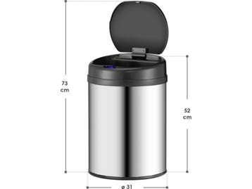 Automatische Prullenbak - Sensorprullenbak - 30 Liter -, Huis en Inrichting, Verzenden, Nieuw