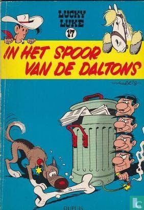 Lucky Luke - In het spoor van de Daltons - 1962, Eén stripboek, Verzenden, Gelezen, Goscinny, René.