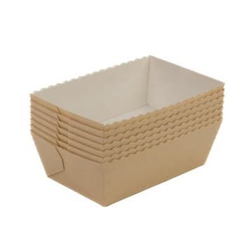 Cakevorm Karton 14x9x5,5cm (per stuk), Hobby en Vrije tijd, Taarten en Cupcakes maken, Verzenden, Nieuw