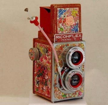 Ricoh Model VI - customized - L@@K! Twin lens reflex camera, Nieuw