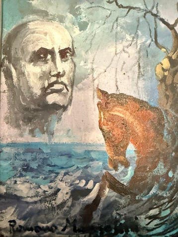 Romano Mussolini (1927-2006) - Il Babbo e il Cavallo, Antiek en Kunst