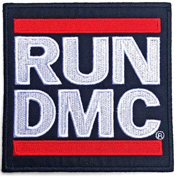 Run DMC - Logo - patch officiële merchandise, Ophalen of Verzenden, Nieuw, Kleding