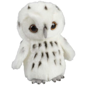 Ravensden sneeuwuil knuffel - pluche - 18 cm - uil, Verzenden, Nieuw