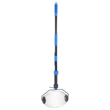 vidaXL Notenverzamelaar 127 cm staal blauw, Verzenden, Nieuw