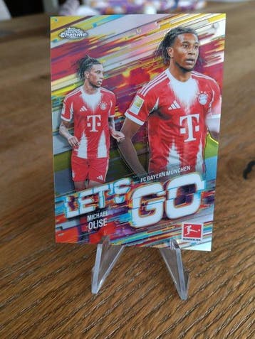 2025/26 Topps Topps Chrome Bundesliga Michael Olise LG-7 SSP, Nieuw