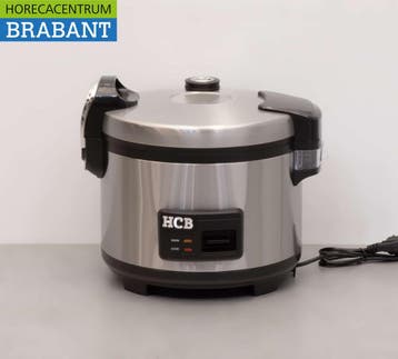 HCB RVS Rijstkoker Rijstwarmer 10 liter 230V Horeca, Ophalen of Verzenden, Nieuw zonder verpakking