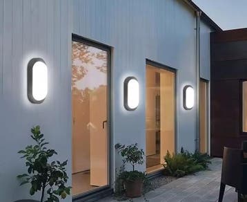 2x LED IP65 Waterdichte Wand/Plafondlamp Kelder Hal Badkamer, Verzenden, Nieuw