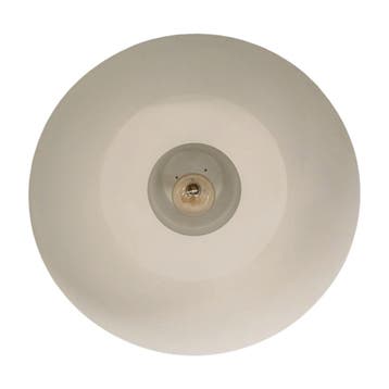 Hanglamp industria gunmetal white, metaal, industrieel,, Ophalen of Verzenden