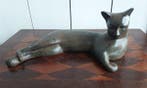 P. Chenet Foundry - Figuur - Grote Kat - 23 cm - Brons