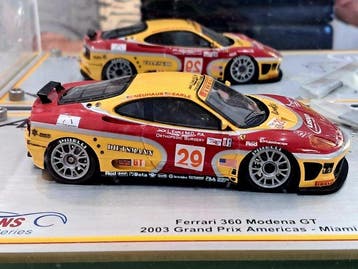 Auto Barn 1:43 - Model raceauto - Ferrari 360 Modena GT USA, Nieuw