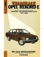 1977 - 1982 OPEL REKORD E BENZINE | DIESEL, VRAAGBAAK