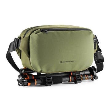 K&F Camera Sling Bag 10L groen, Ophalen of Verzenden, Nieuw