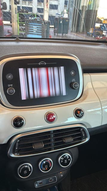 Fiat scherm reparatie – 500X Uconnect Grande Panda, Nieuw