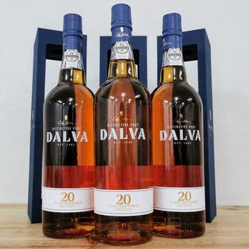 Dalva, 20 Years Old Dry White - Porto - 3 Flessen (0.75, Nieuw