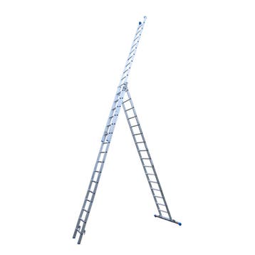 Alumexx XD ladder 3 delig, Doe-het-zelf en Verbouw, Ladders en Trappen, Verzenden, Nieuw, Ladder