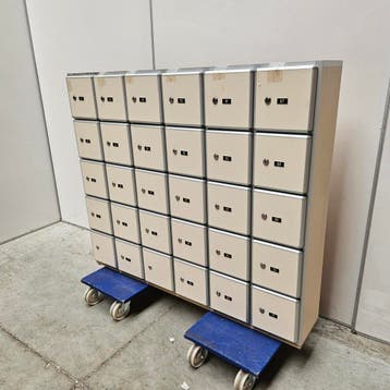 30-deurs Aestic telefoonlockers - 104x123x23 cm, Ophalen of Verzenden, Nieuw