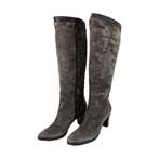 Lavorazione Artigiana - Hoge leren dames laarzen - Taupe met, Nieuw