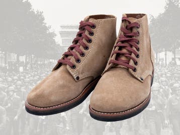 Replica van de US ww2 Roughout combat shoes, Verzamelen, Militaria | Tweede Wereldoorlog, Ophalen of Verzenden, Amerika, Kleding of Schoenen