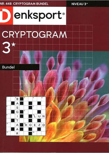 Denksport Cryptogram Bundel - 448 2025, Verzenden, Nieuw, Sport en Vrije tijd