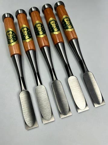 Hout, Staal Beitel - 22 cm