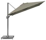 Voyager T1 zweefparasol 250x250 cm taupe, Tuin en Terras, Parasols, Ophalen of Verzenden, Nieuw