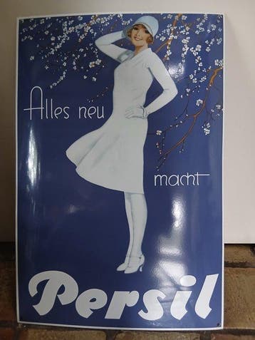 Persil wasmiddelen - Alles neu macht Persil - groot gebold, Antiek en Kunst