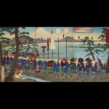 Kchr Kunisada / Utagawa Kunisada III /, Antiek en Kunst