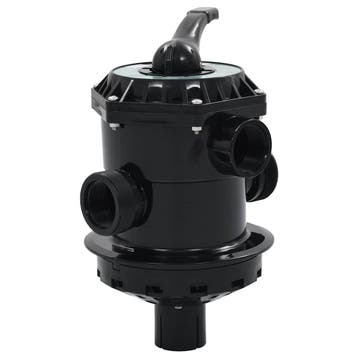 vidaXL Multipoortventiel voor zandfilter 6-weg 1,5 ABS, Verzenden, Nieuw