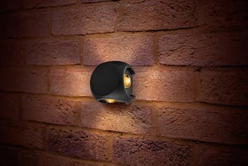 Integral buiten LED wandlamp Crosscube IP54 8W 360lm 3000..., Ophalen of Verzenden, Nieuw