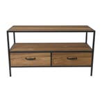 Tv meubel Charlie met 2 laden - 50x90x35 cm, Verzenden, Nieuw