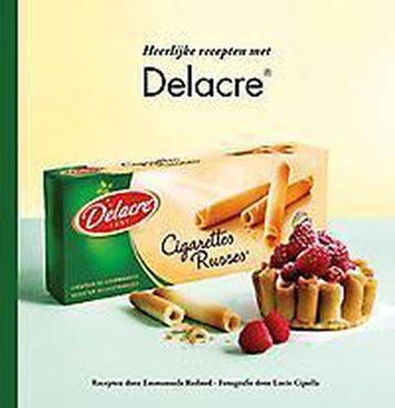 Heerlijke recepten met Delacre - Delacre receptenboek, Verzenden, Zo goed als nieuw, Delacre receptenboek