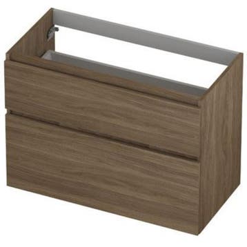 INK - Onderkast 2 Laden Greeploos Hout Decor met Houten, Ophalen of Verzenden, Nieuw