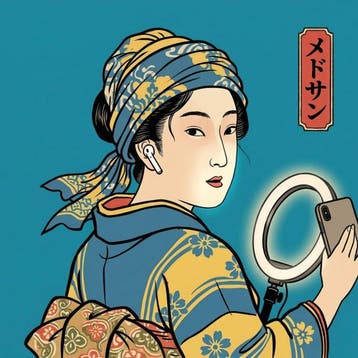 MEDSAN - Geisha à lAirpods (AirPods) - UNIQUE