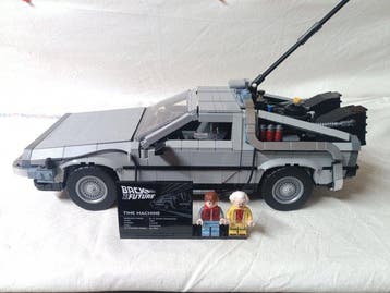 Lego Set - 10300 - Icons - Back to the Future Time Machine, Nieuw