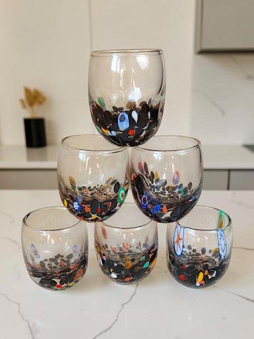 MurArt - MurArt - Drinkset (6) - Glas - Murrine Millefiori