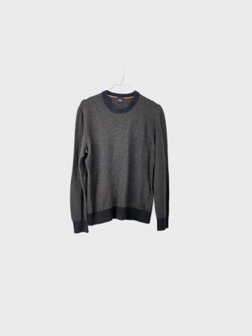 Hugo Boss Fleecetruien Heren maat M Grijs Vintage, Maat 48/50 (M), Ophalen of Verzenden, Zo goed als nieuw, Hugo Boss