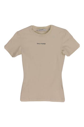 Daily Paper T-shirt in maat XS Beige, Daily Paper, Verzenden, Zo goed als nieuw, Beige