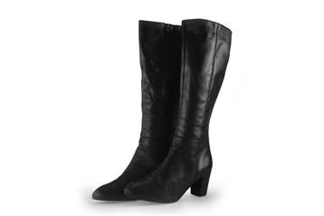 Manfield Laarzen in maat 42 Zwart, Kleding | Dames, Schoenen, Hoge laarzen, Verzenden, Zwart, Zo goed als nieuw