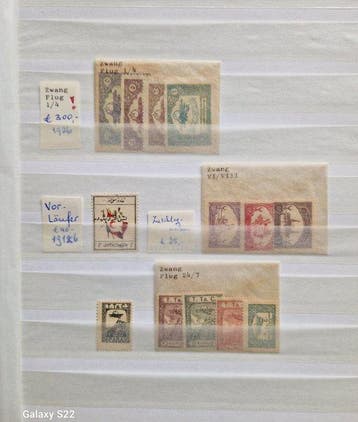 TURKEY 1916/1982 - Uit gestopte postzegelwinkel: postfrisse, Gestempeld