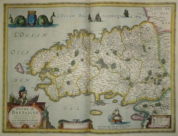 Frankrijk - Voormalig hertogdom Bretagne; Henricus Hondius -, Boeken, Nieuw