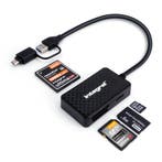 Integral 4-in-1 Multi Card Reader - USB 3.2 Gen 1 | USB-A..., Ophalen of Verzenden, Nieuw